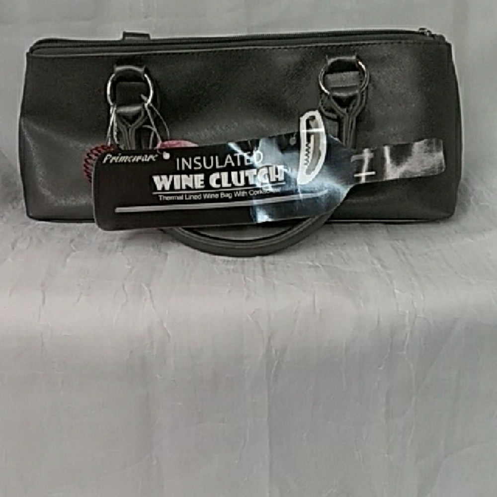 Primeware Black Insulated Wine Clutch